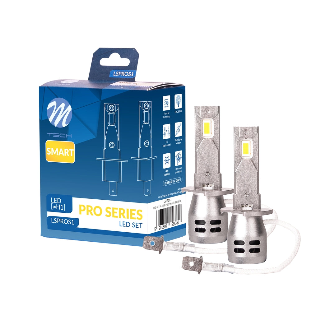 2 AMPOULES LED H1 42W 12V 6000K 4600LM MAX PLUG AND PLAY
