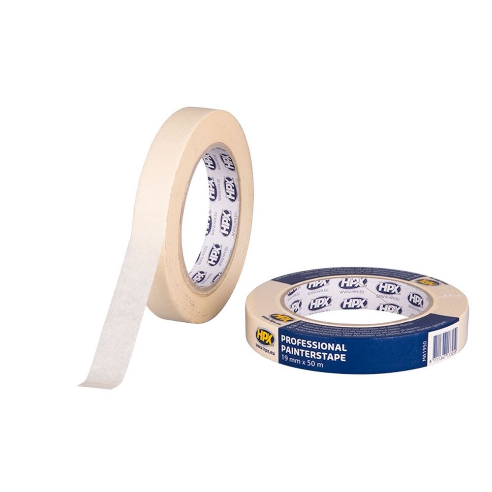 RUBAN ADHÉSIF DE MASQUAGE 19 MM X 50 M TAPES (UNITE) HPX