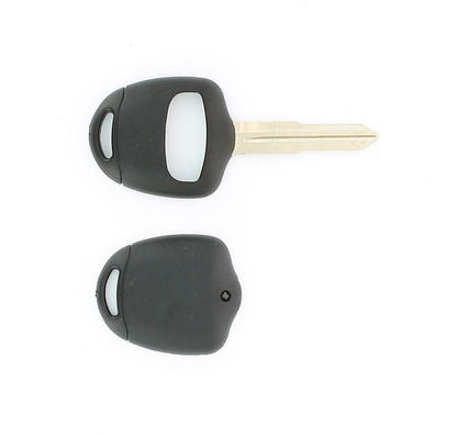 COQUE CLE ADAPTABLE MITSUBISHI 2 BOUTONS LAME CRANTEE FIXE