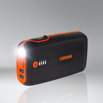 BOOSTER DEMARREUR 12V RECHARG LITHIUM 300 - 13000MAH USBX2 LED OSRAM