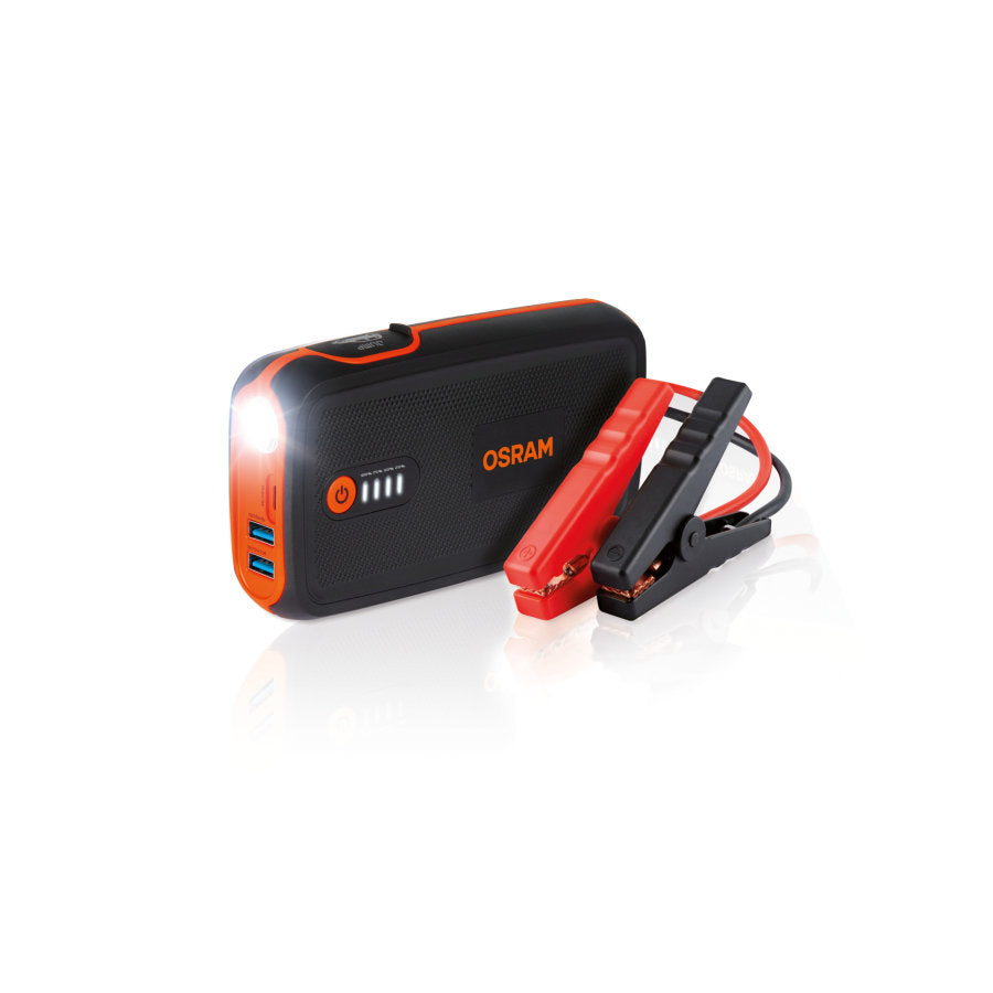 BOOSTER DEMARREUR 12V RECHARG LITHIUM 300 - 13000MAH USBX2 LED OSRAM