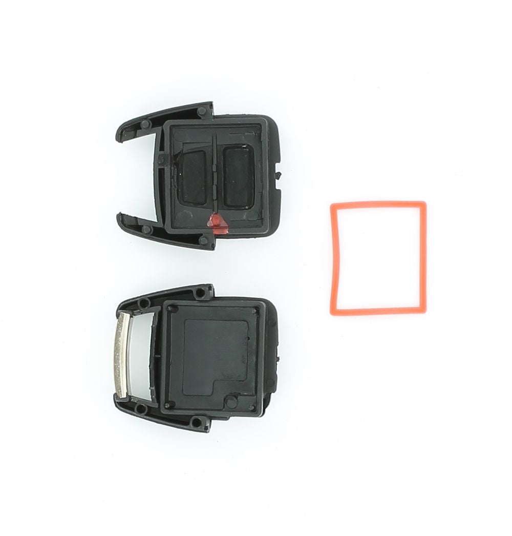 COQUE CLE ADAPTABLE OPEL 2 BOUTONS LAME CRANTEE FIXE