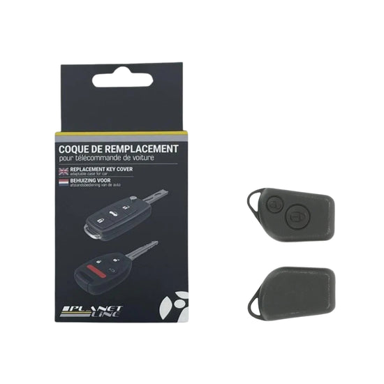 COQUE CLE ADAPTABLE POUR PSA 2 BOUTONS LAME FRAISEE  KEYSKAR z