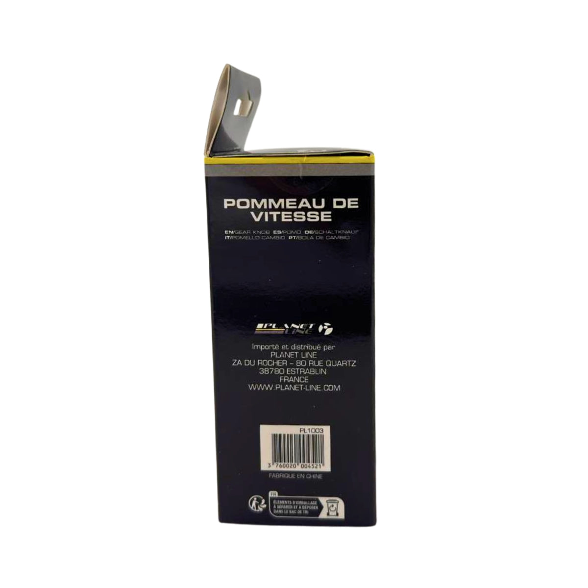 POMMEAU SIMILI CUIR NOIR (HORS BAGUE MARCHE AR)
