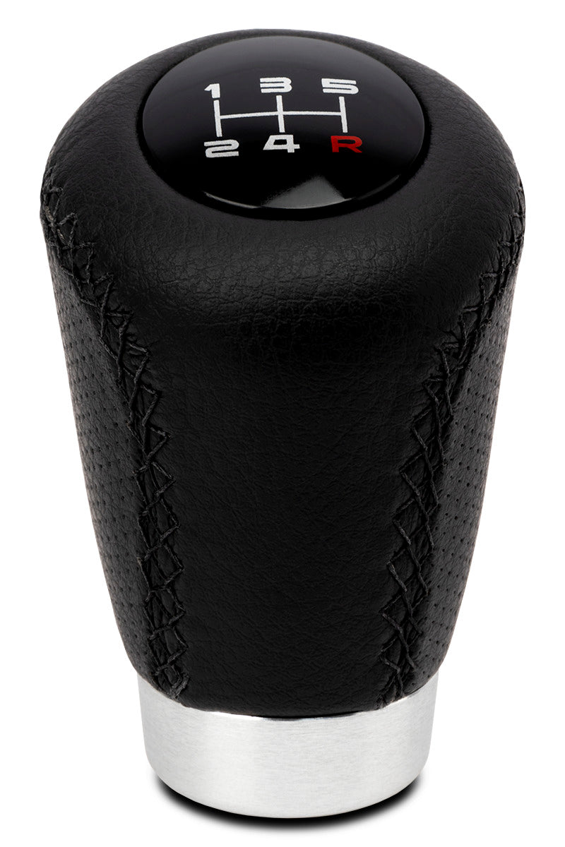 POMMEAU CUIR NOIR BAGUE MARCHE AR + 3 PASTILLES DE VITESSES
