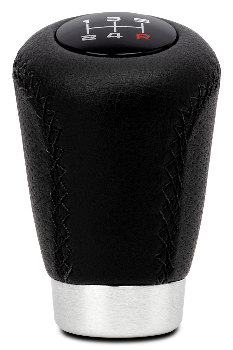 POMMEAU CUIR NOIR BAGUE MARCHE AR + 3 PASTILLES DE VITESSES