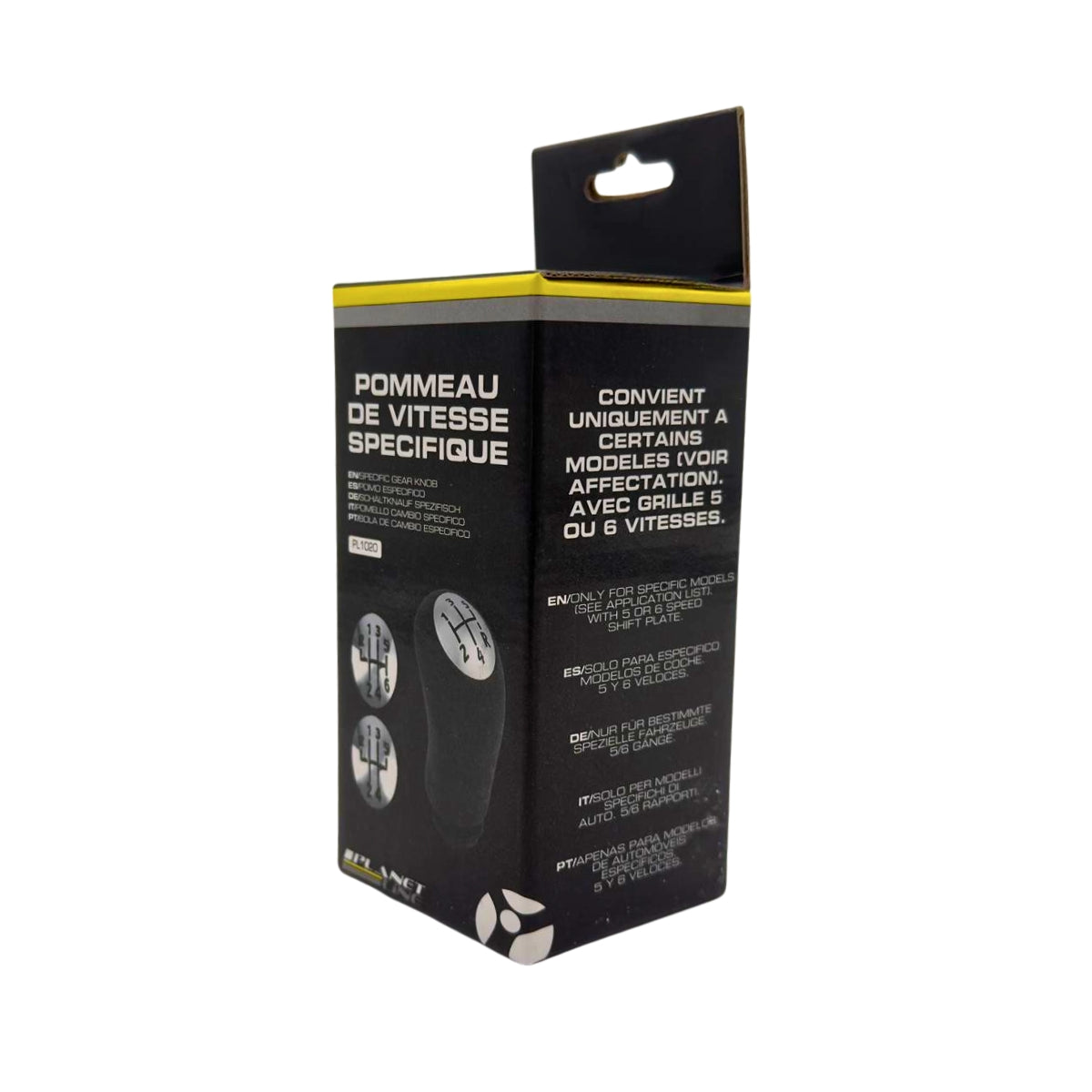 POMMEAU ADAPTABLE POUR RENAULT CLIO APRES 2006 (5/6 VITESSES)