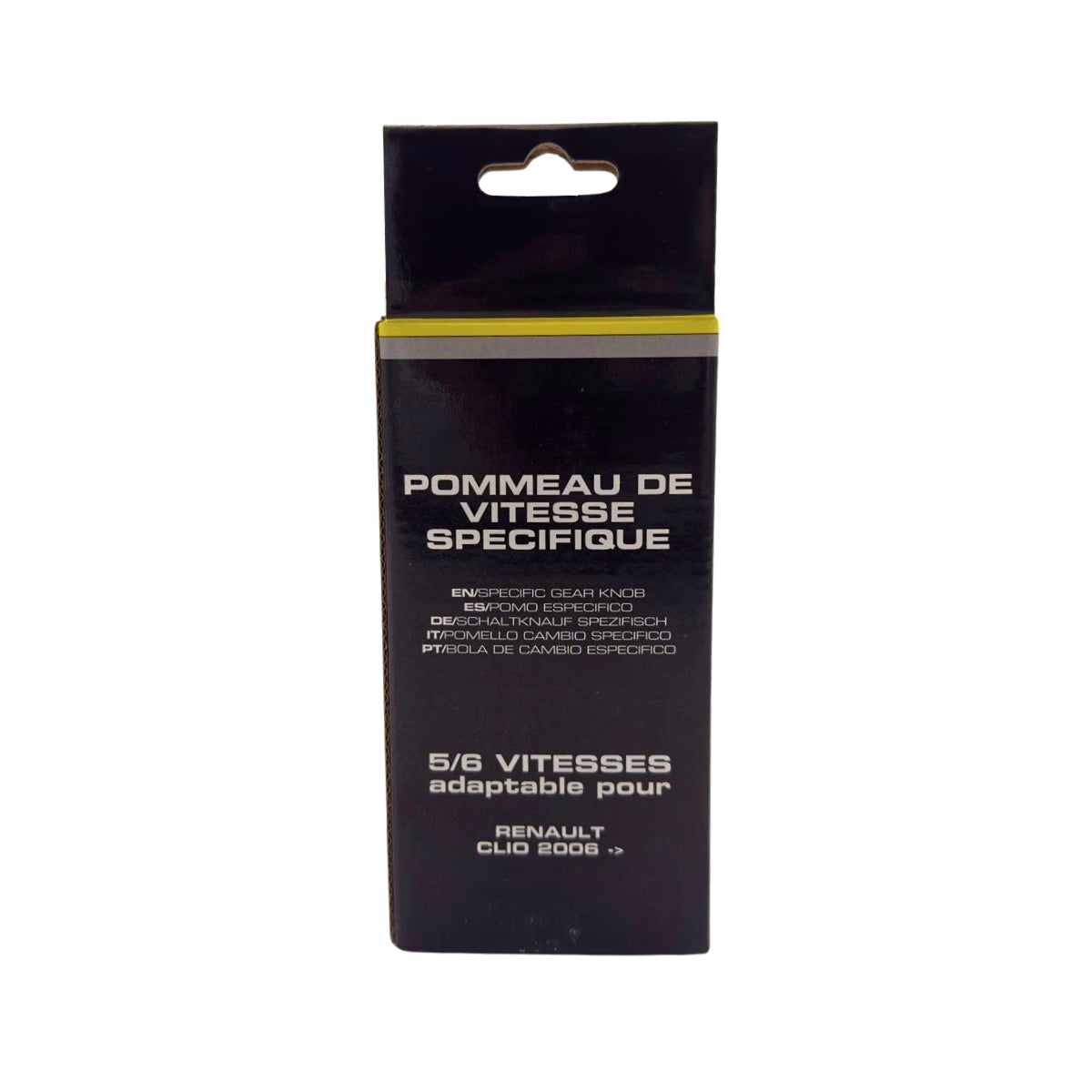 POMMEAU ADAPTABLE POUR RENAULT CLIO APRES 2006 (5/6 VITESSES)