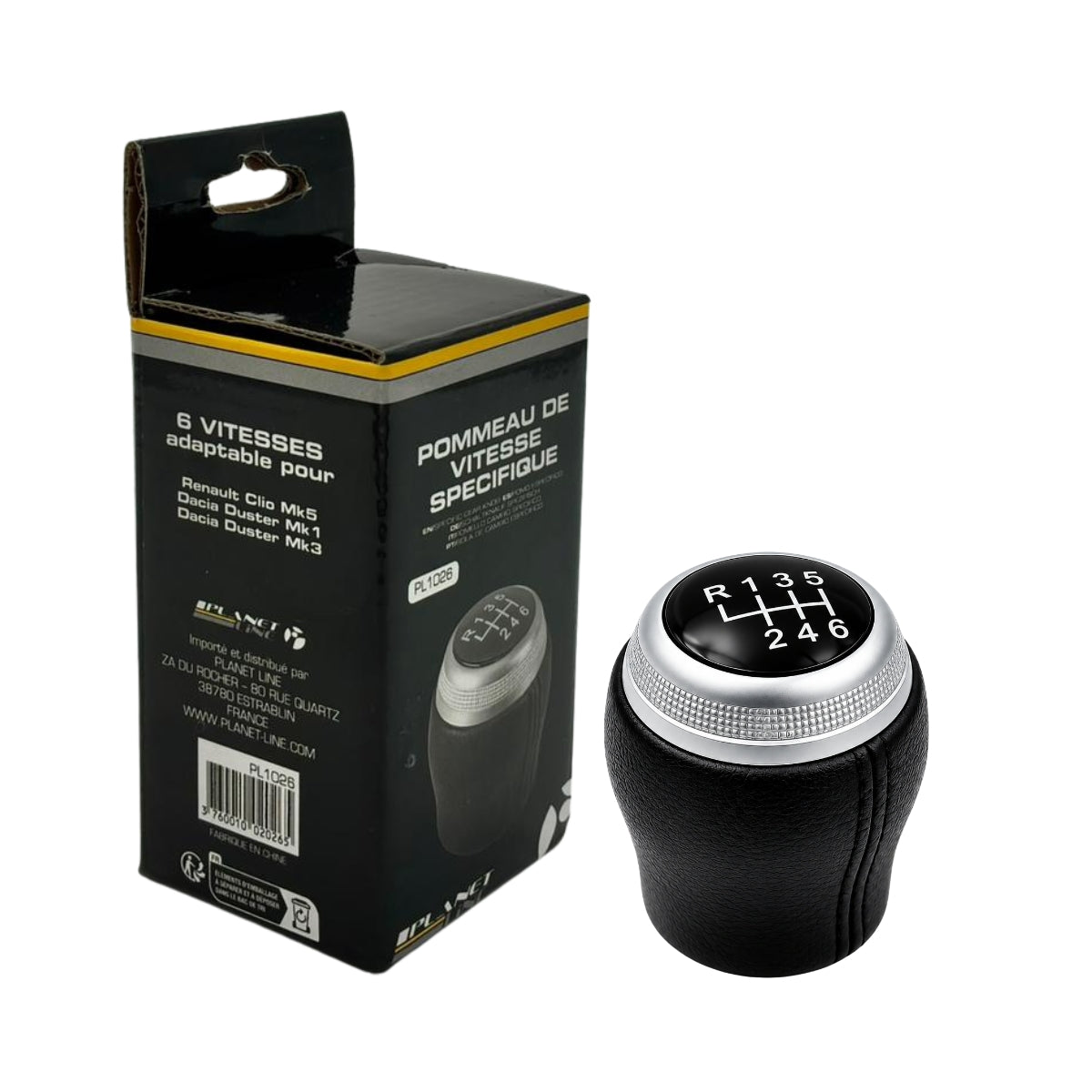 POMMEAU ADAPTABLE POUR RENAULT CLIO 5 (APRES 2019)/ DUSTER 2 ET 3