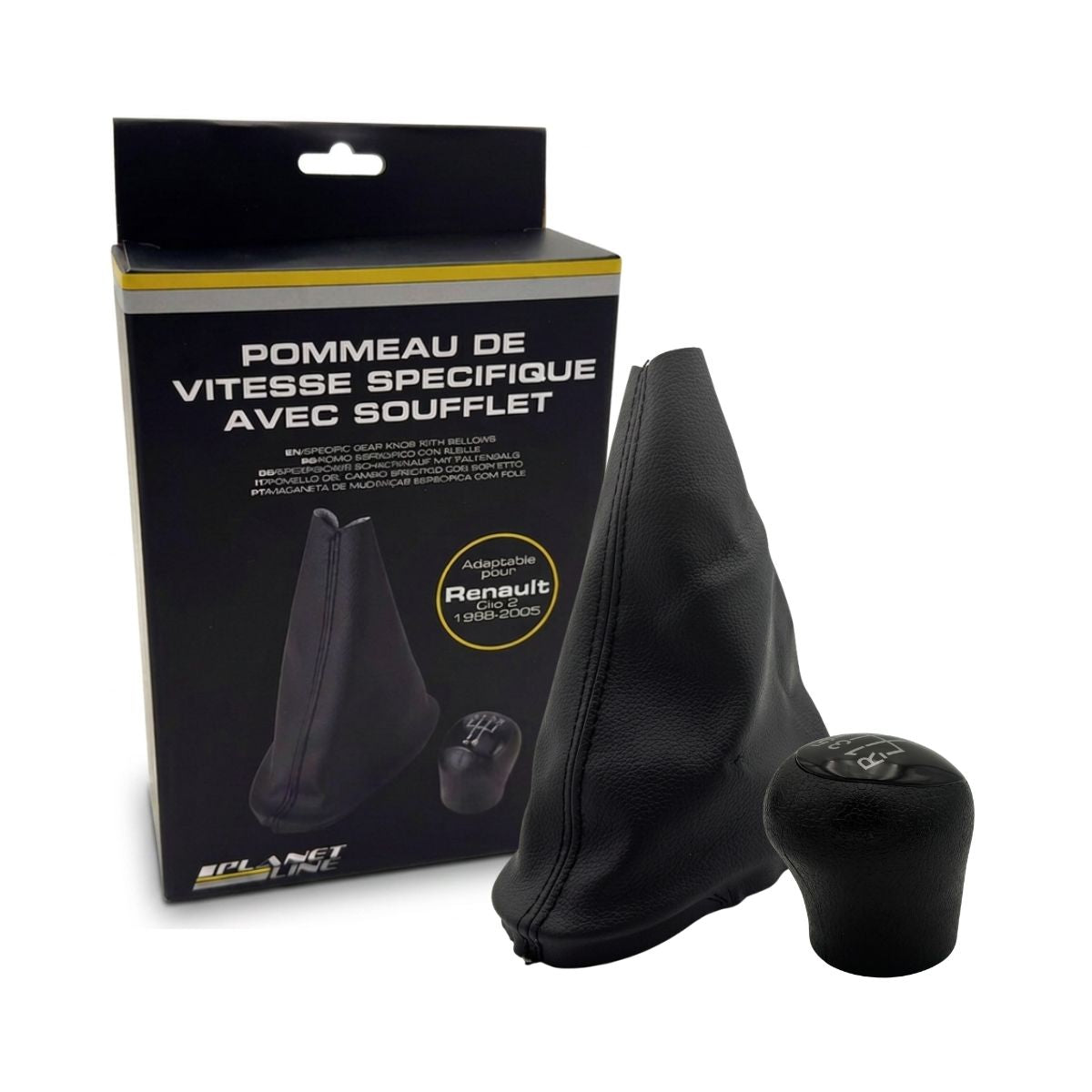 POMMEAU ADAPTABLE POUR RENAULT CLIO 2 (98-05) AVEC SOUFFLET