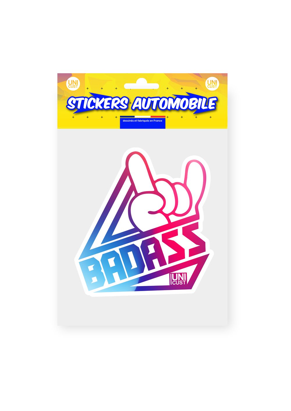 AUTOCOLLANT "BAD ASS"