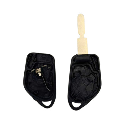 COQUE CLE ADAPTABLE PSA 1 BOUTON LAME FRAISEE FIXE