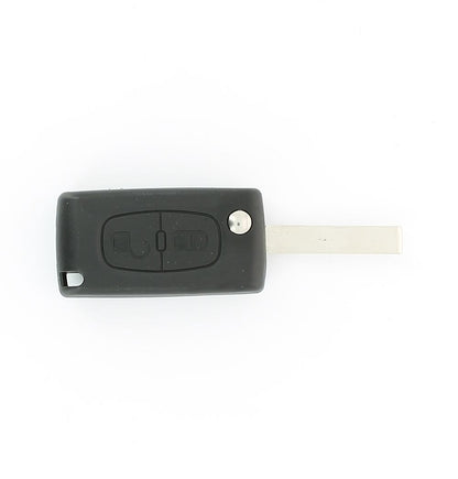 COQUE CLE ADAPTABLE PSA 2 BOUTONS LAME FRAISEE RETRACTABLE 7MM