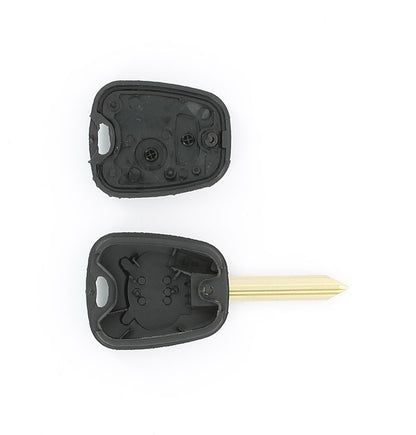 COQUE CLE ADAPTABLE PSA 2 BOUTONS LAME CROIX FIXE