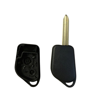 COQUE CLE ADAPTABLE PSA 2 BOUTONS LAME CROIX FIXE