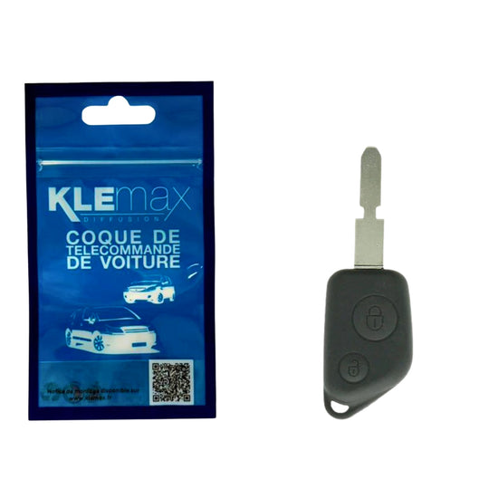 COQUE CLE ADAPTABLE PSA 2 BOUTONS LAME FRAISEE FIXE 7MM