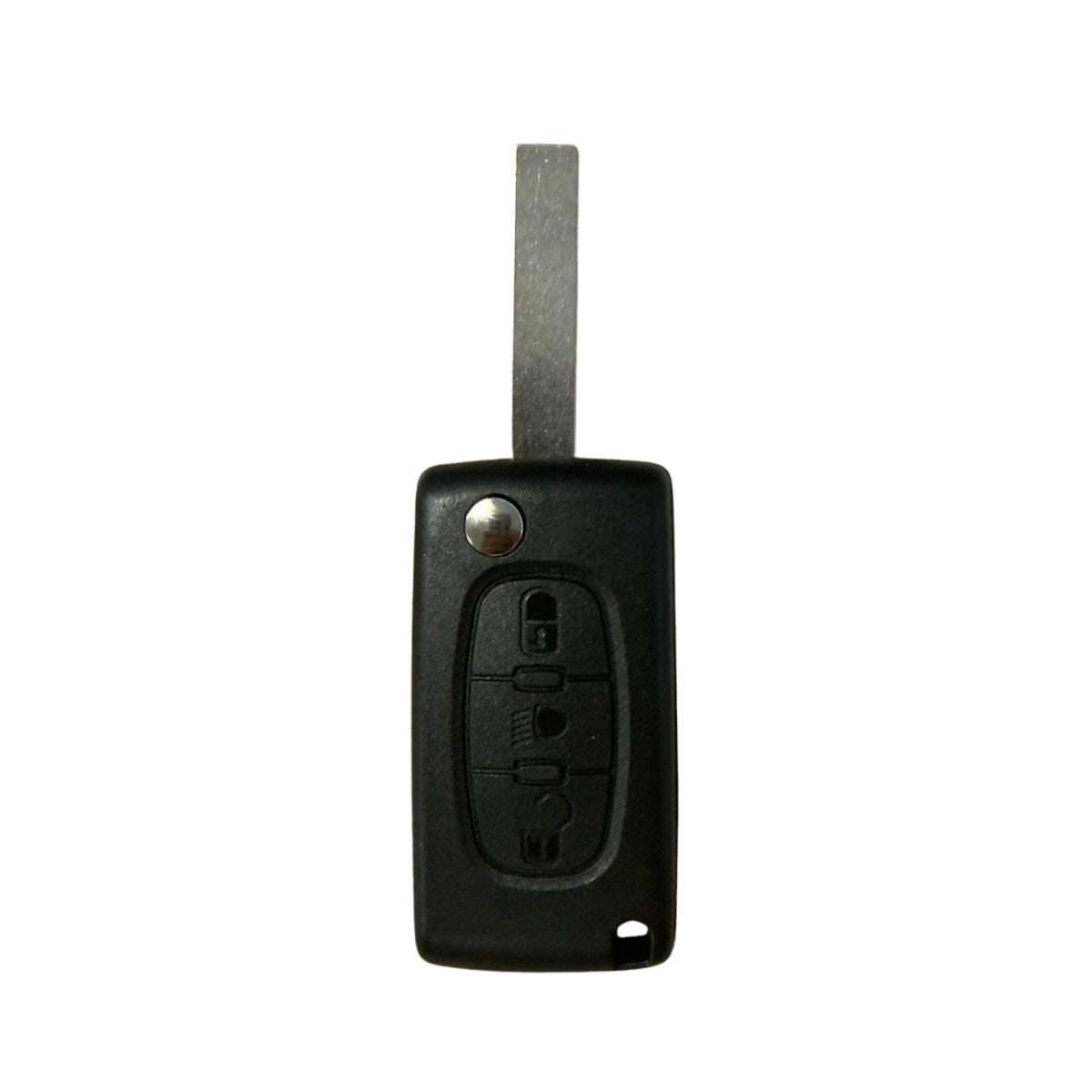 COQUE CLE ADAPTABLE PSA 3 BOUTONS LAME FRAISEE RETRACTABLE 8MM