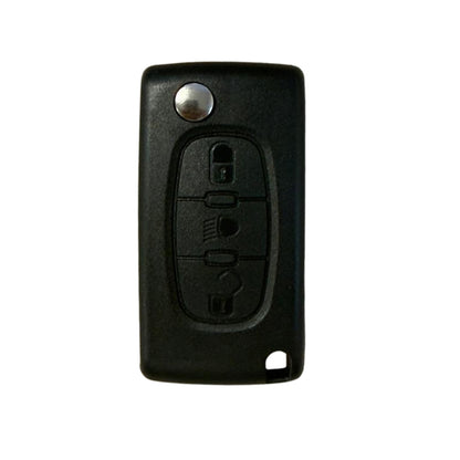 COQUE CLE ADAPTABLE PSA 3 BOUTONS LAME FRAISEE RETRACTABLE 8MM