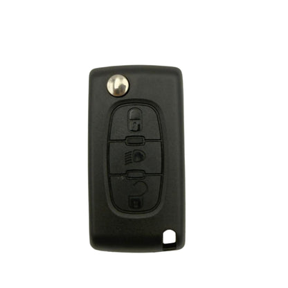 COQUE CLE ADAPTABLE PSA 3 BOUTONS LAME FRAISEE RETRACTABLE 8MM
