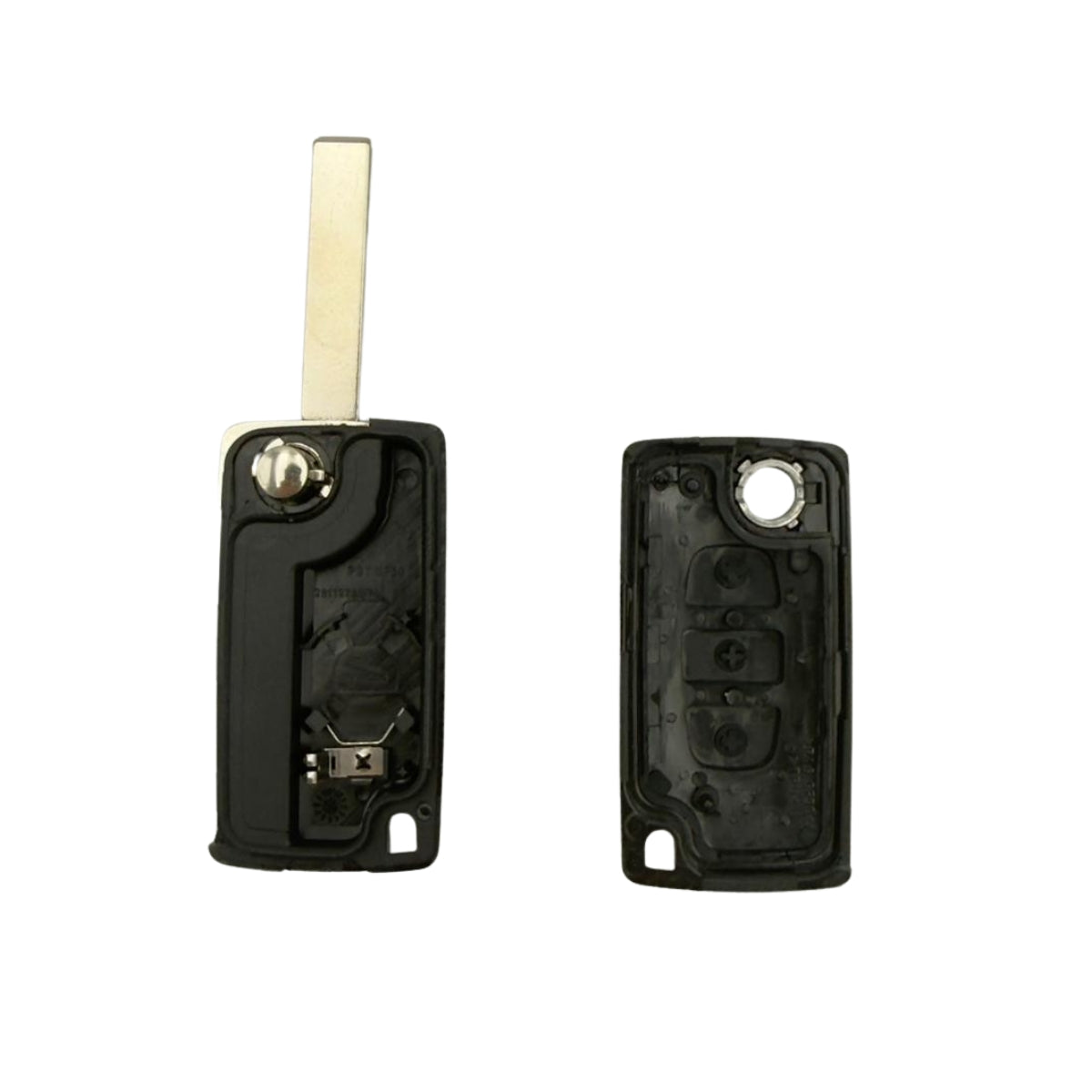 COQUE CLE ADAPTABLE PSA 3 BOUTONS LAME FRAISEE RETRACTABLE 8MM