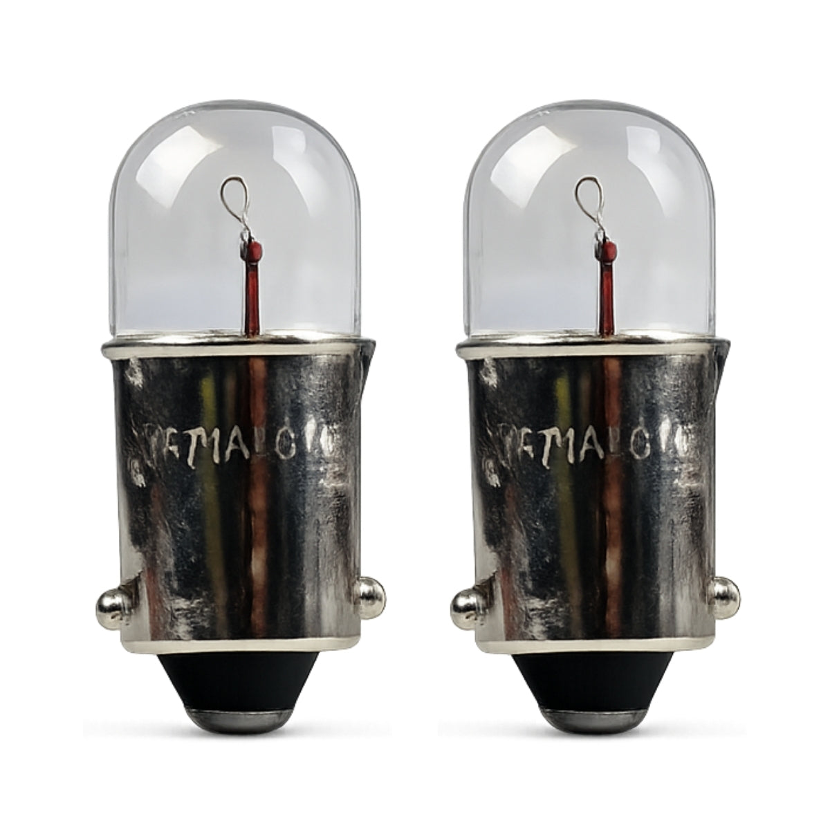 AMPOULE HALOGENE X 2 (ECO PACKAGING) T4W BA9S 12V POWERTEC MTECH