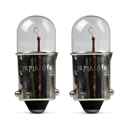 AMPOULE HALOGENE X 2 (ECO PACKAGING) T4W BA9S 12V POWERTEC MTECH