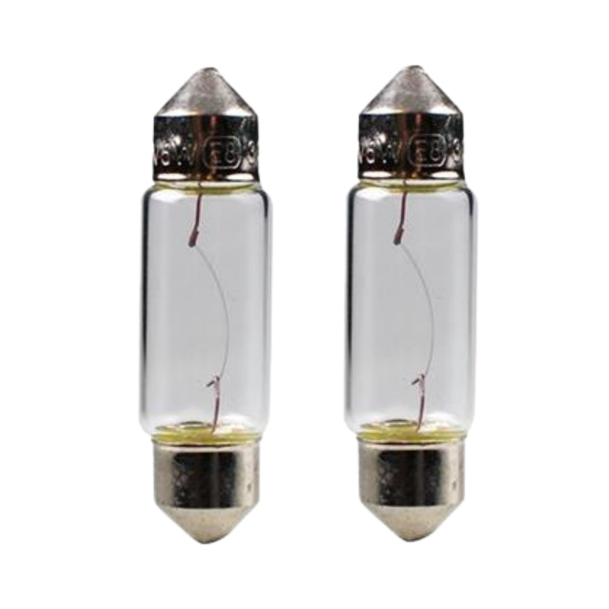 AMPOULE HALOGENE X 2 (ECO PACKAGING) C5W SV8.5 (36MM) 12V 5W MTECH