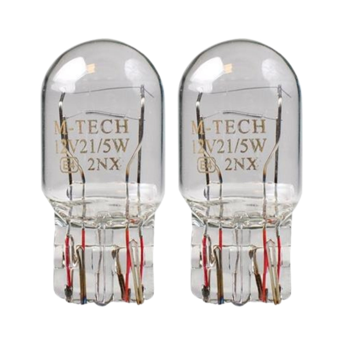 AMPOULE HALOGENE X 2 (ECO PACKAGING) W21/5W T20 W3X16Q 12V 21/5W POWERTEC MTECH