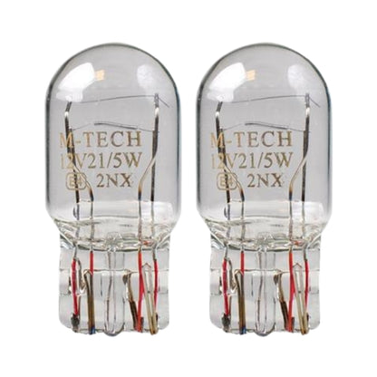 AMPOULE HALOGENE X 2 (ECO PACKAGING) W21/5W T20 W3X16Q 12V 21/5W POWERTEC MTECH