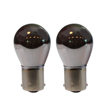 AMPOULE HALOGENE X2 (ECO PACKAGING) 12V 21W BA15S CHROME POWERTEC MTECH