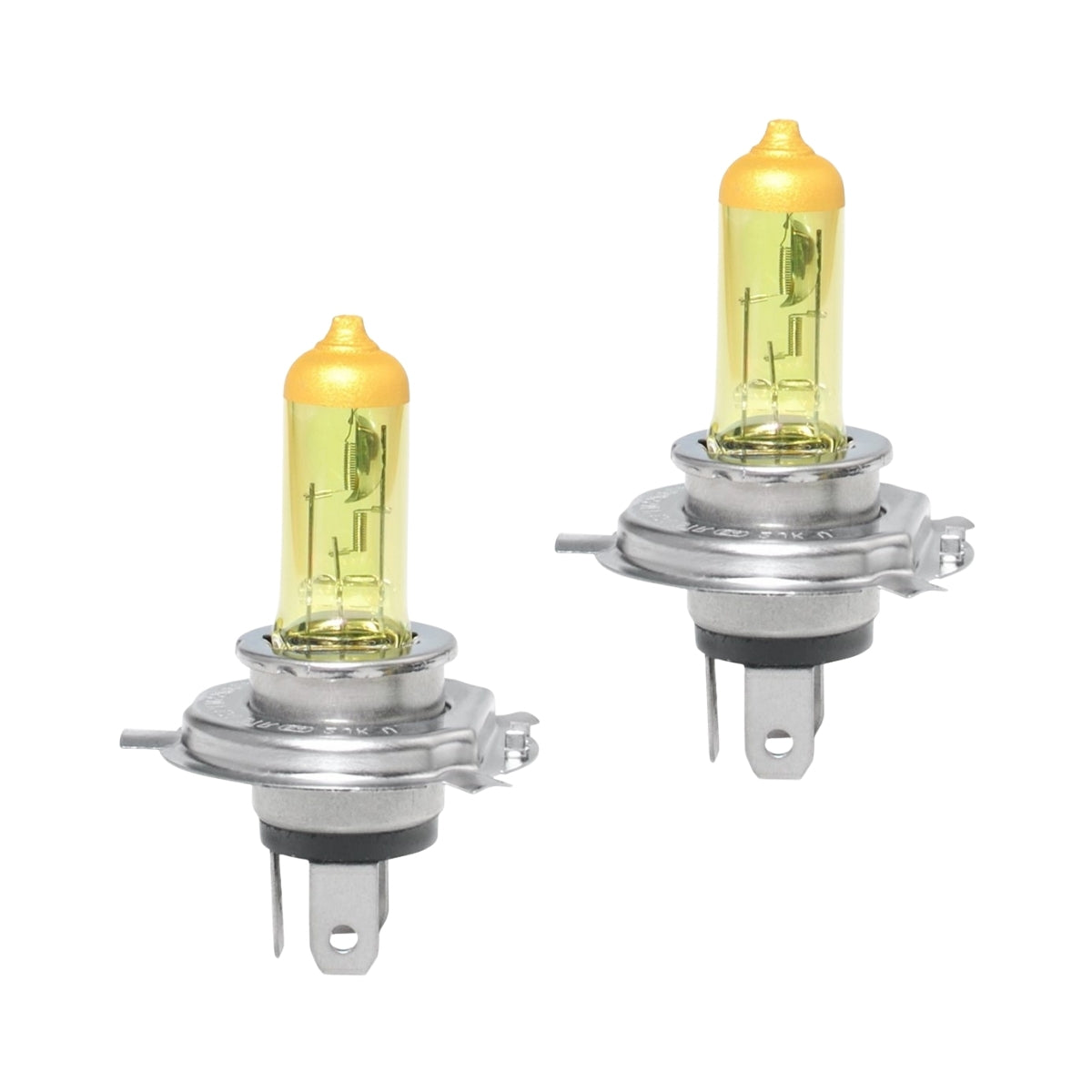 AMPOULES HALOGENES H4 P43T 12V 60/55W JAUNE (BLISTER) X2 MTECH
