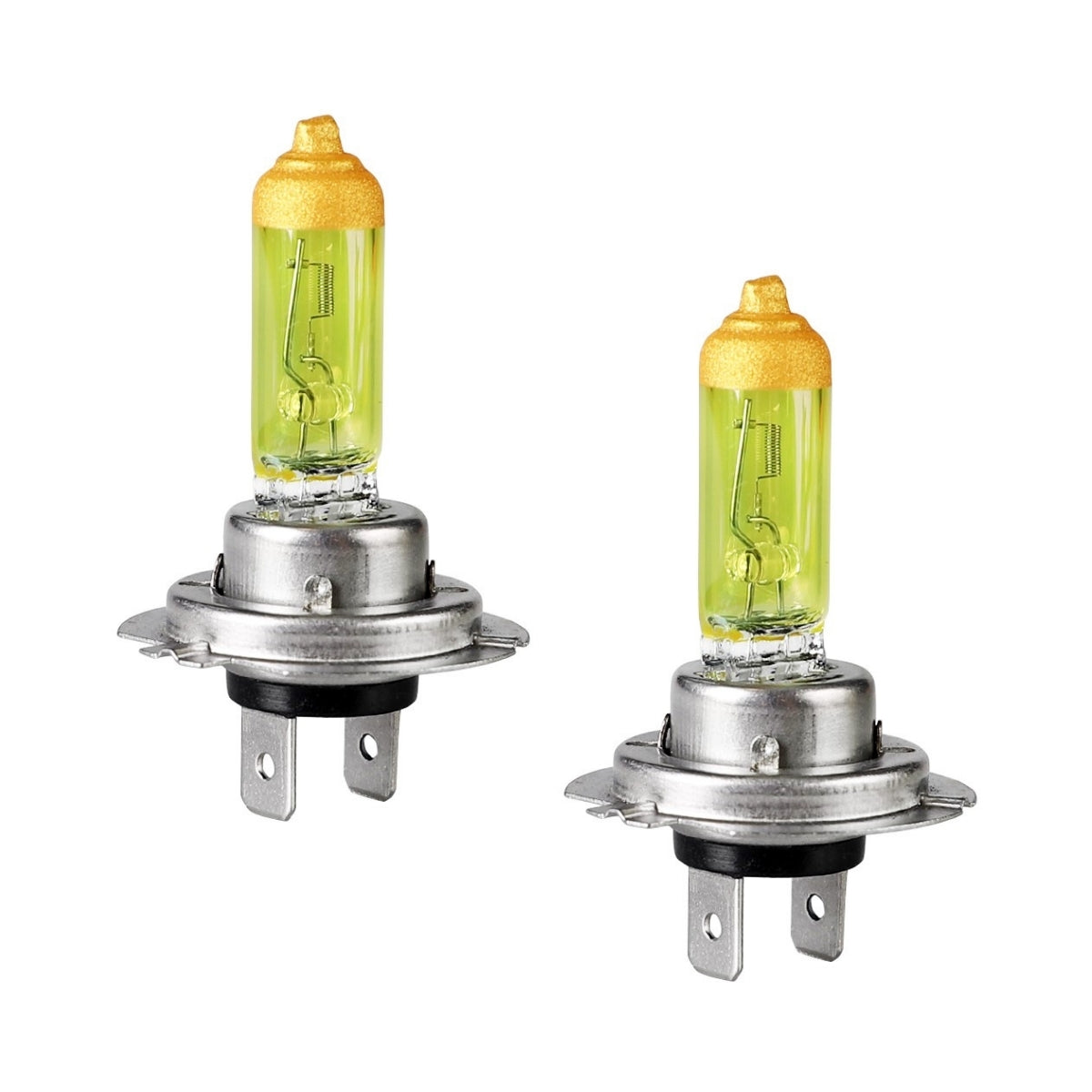 AMPOULES HALOGENES H7 PX26D 12V 55W JAUNE (BLISTER) X2 MTECH