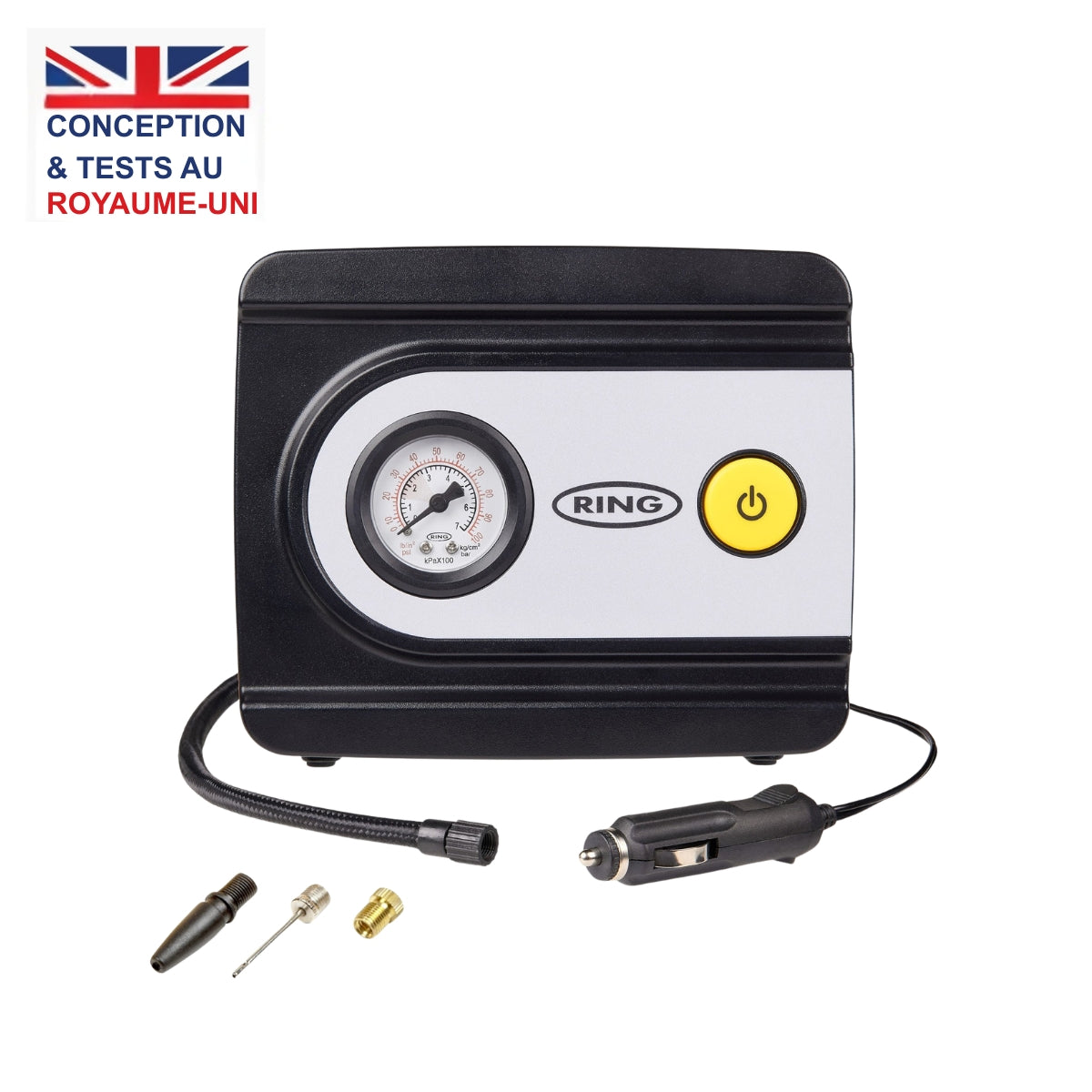 COMPRESSEUR D'AIR ANALOGIQUE 12V RING