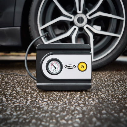 COMPRESSEUR D'AIR ANALOGIQUE 12V RING