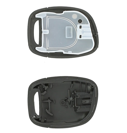 COQUE CLE ADAPTABLE POUR RENAULT 1 BOUTON LAME CRANTEE KEYSKAR