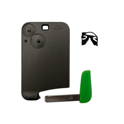 CARTE 2 BOUTONS ADAPTABLE POUR RENAULT