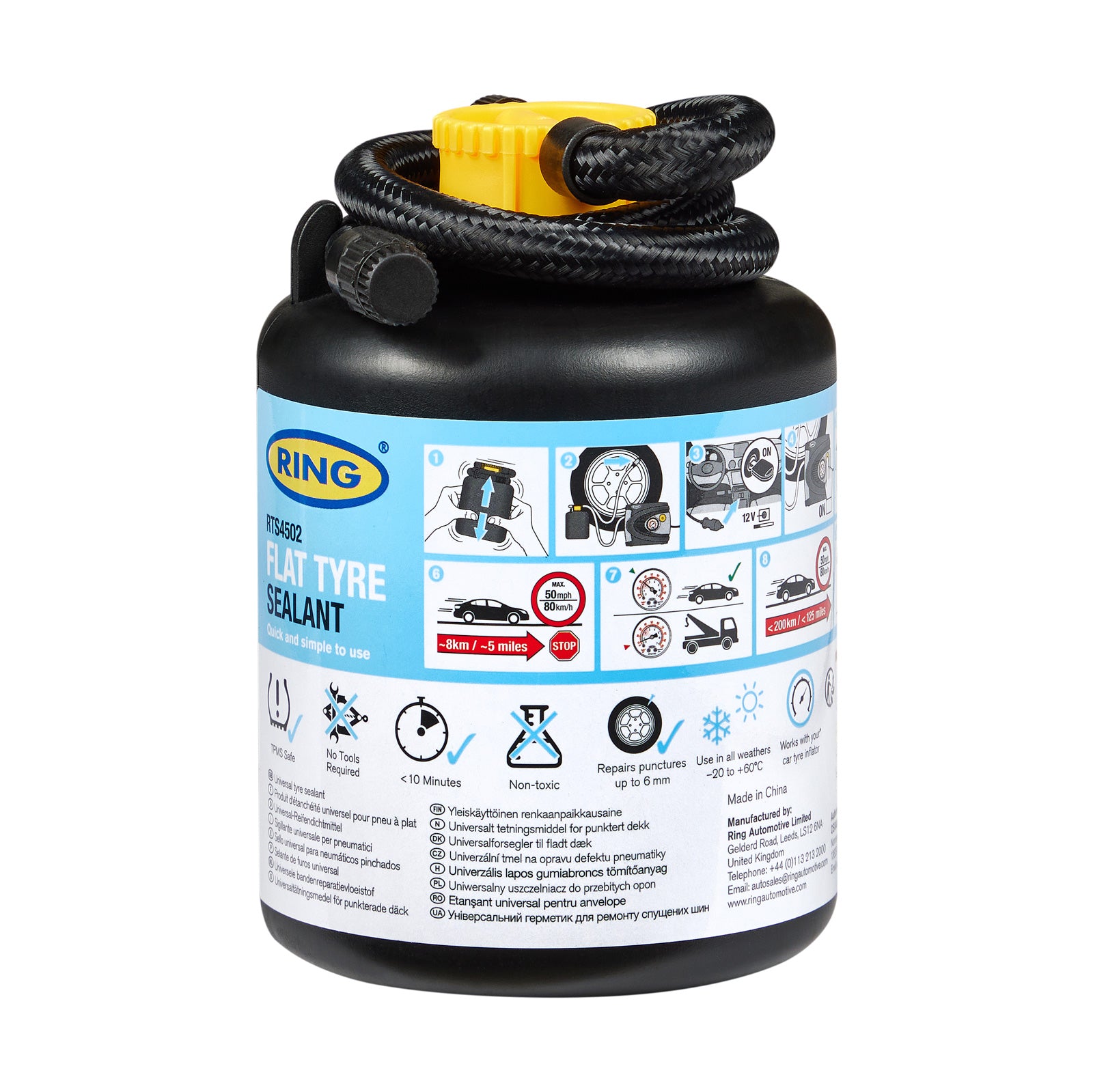 RECHARGE ANTI-CREVAISON 450ML POUR RTK6 RING