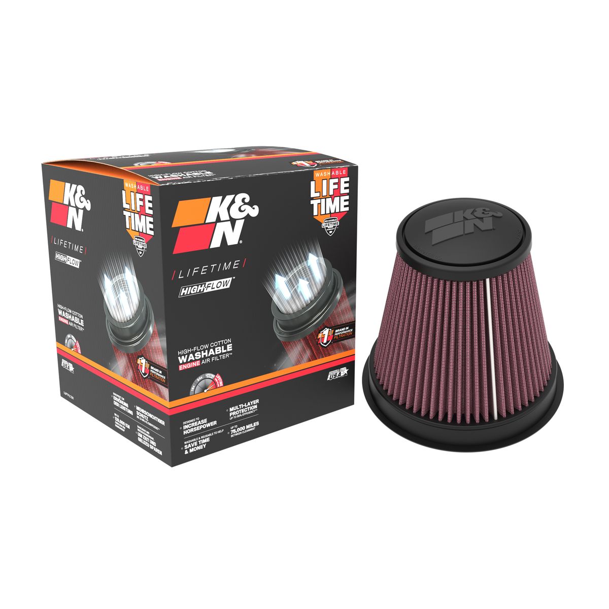 FILTRE A AIR UNIVERSEL RU-5303 K&N