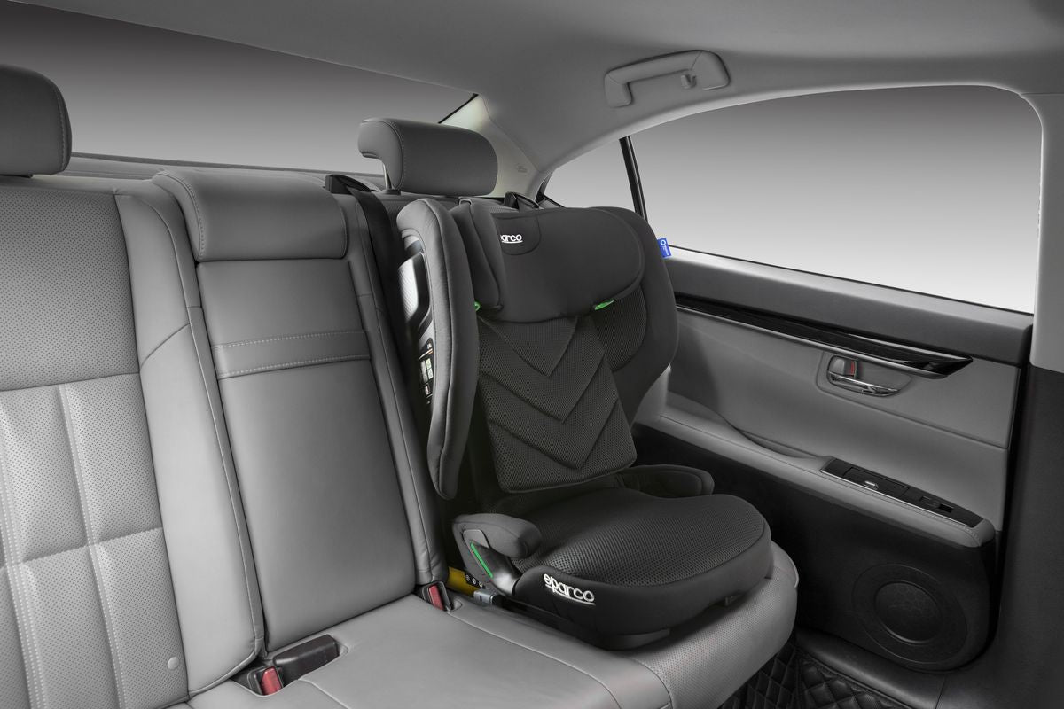 SIEGE ENFANT PLIABLE ISOFIX SPARCO 100-150CM ECE R129