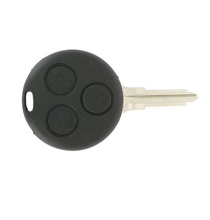 COQUE CLE ADAPTABLE SMART 3 BOUTONS LAME CRANTEE FIXE