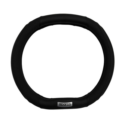 COUVRE VOLANT DOUBLE MEPLAT SPARCO NOIR