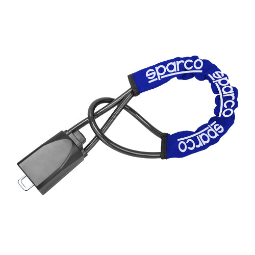 CABLE ANTIVOL SPARCO BLOQUE VOLANT VERS CEINTURE z