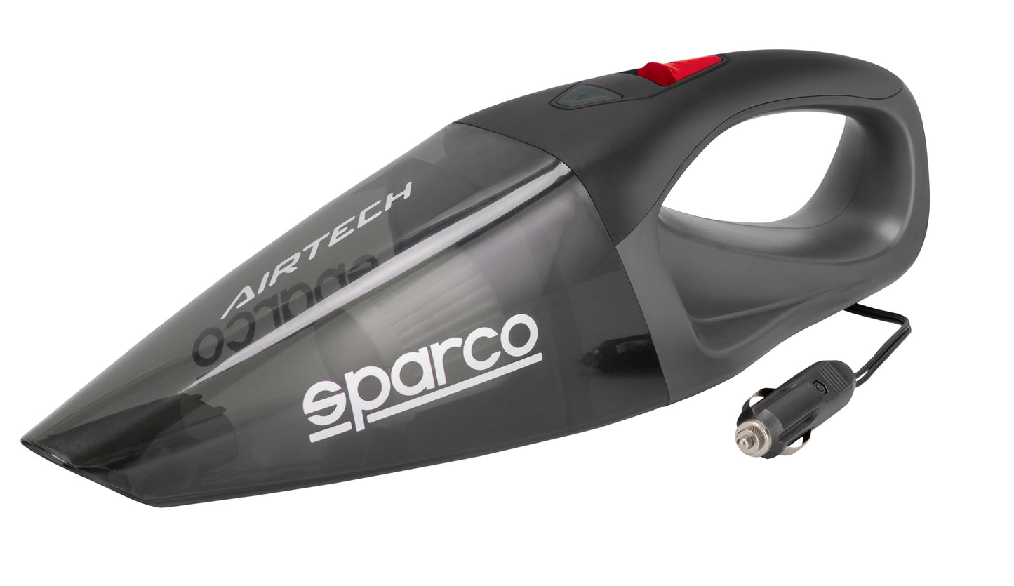 ASPIRATEUR FILAIRE 12V SPARCO AVEC EMBOUTS MULTIPLES