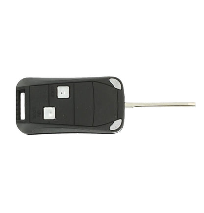 COQUE CLE ADAPTABLE TOYOTA 2 BOUTONS LAME CRANTEE RETRACTABLE