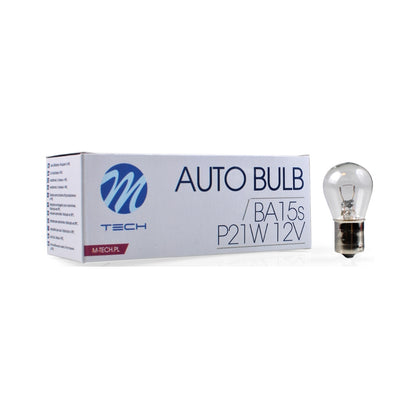 AMPOULE HALOGENE P21W BA15S 12V 21W (BOITE DE 10) MTECH