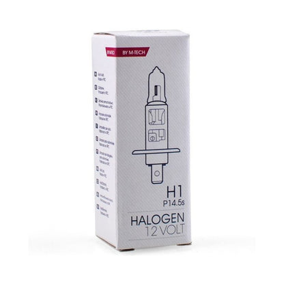 AMPOULE HALOGENE H1 P14.5S 12V 55W (BOITE) X1 MTECH