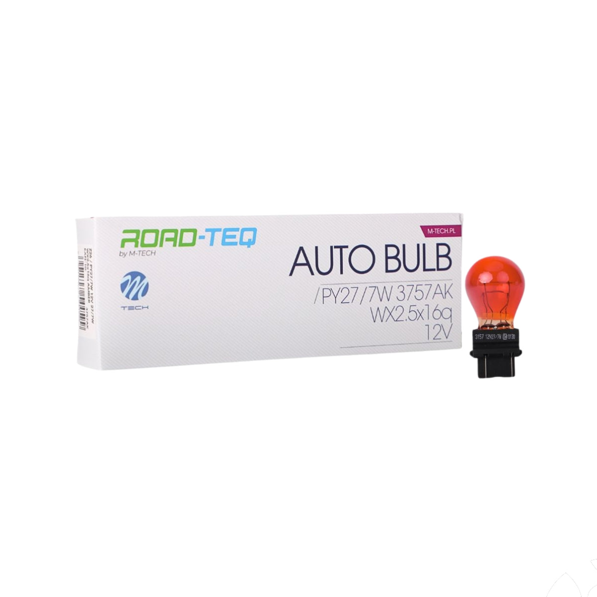 M-TECH Ampoule PY27/7W 3757AK 12 V 27/7 W, boîte de 10 | Z26