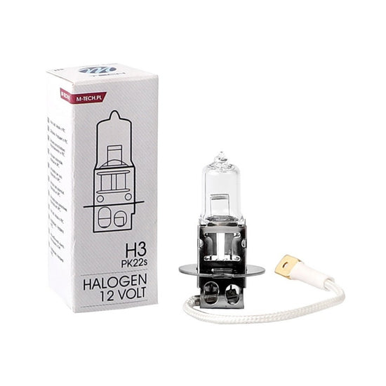 AMPOULE HALOGENE H3 PK22S 12V 55W (BOITE DE 1) MTECH