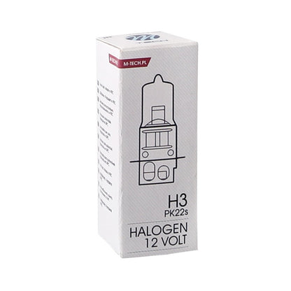 AMPOULE HALOGENE H3 PK22S 12V 55W (BOITE DE 1) MTECH