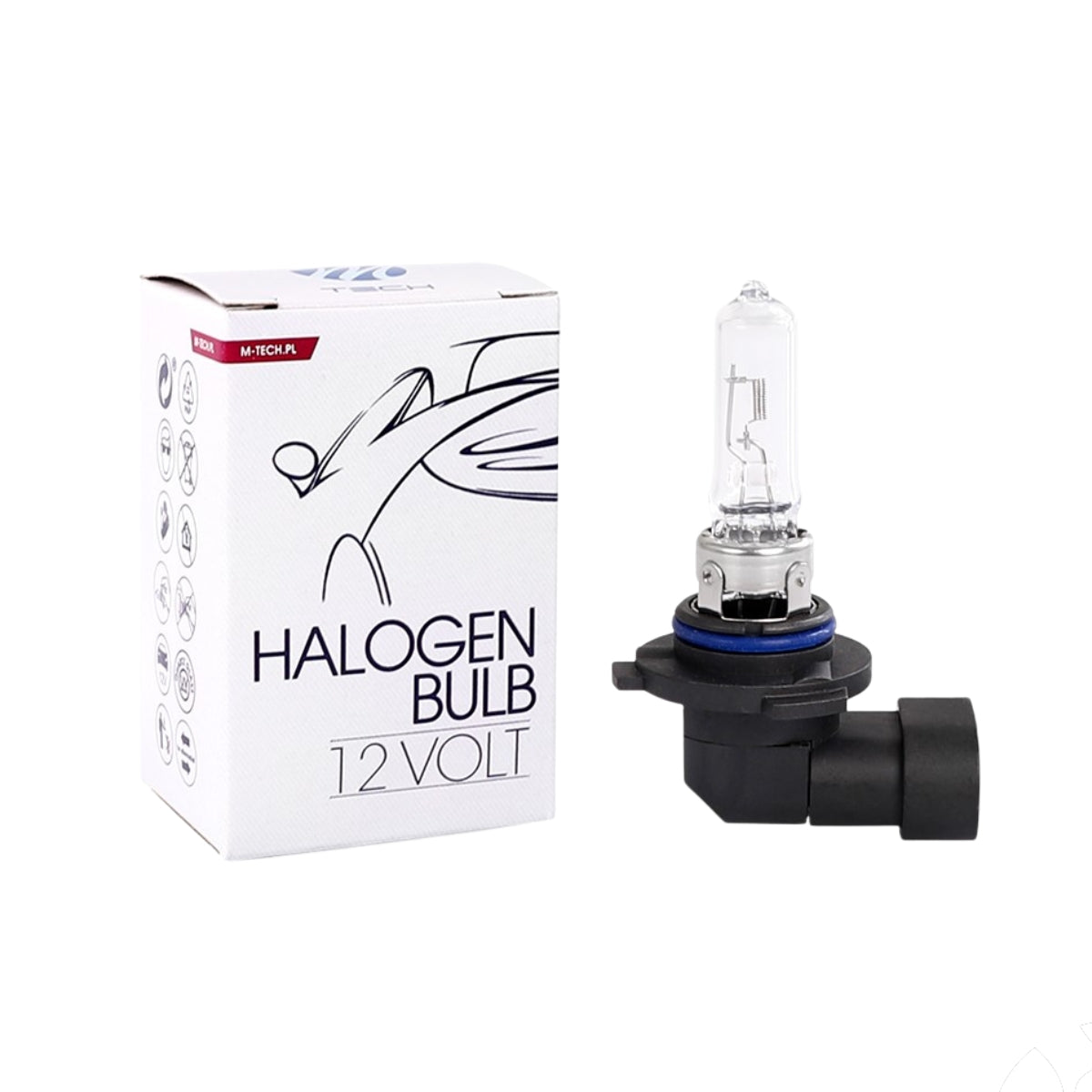 M-TECH Ampoule halogène HB3 12 V 80 W, boîte de 1 | Z80